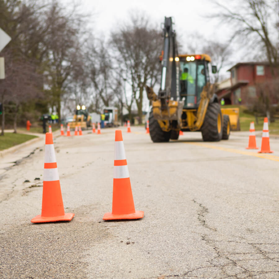 Construction cones